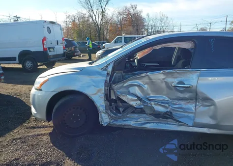 2014 Nissan Sentra Sv из США, поврежденный, VIN 3N1AB7AP6EY255299